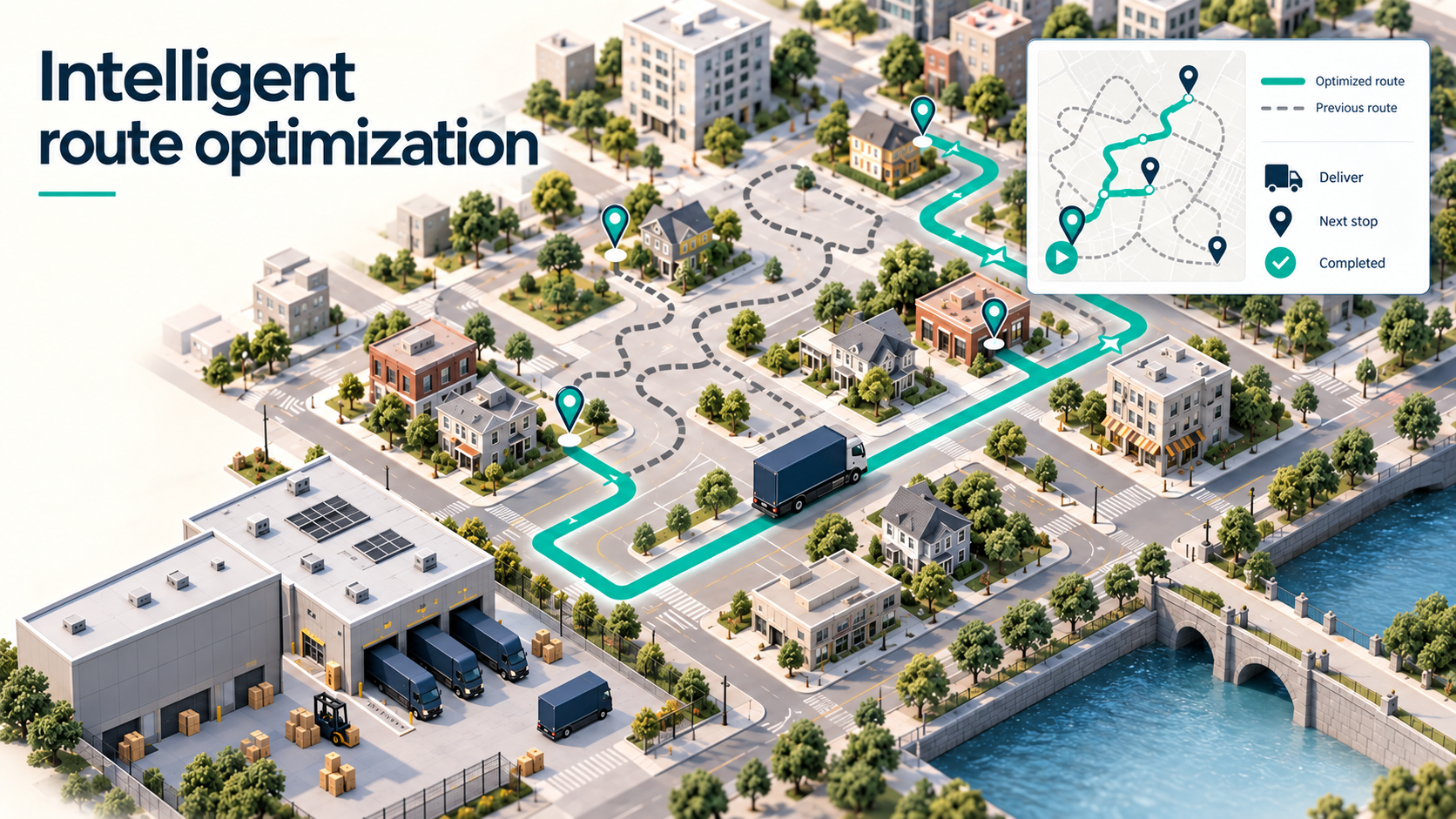 Reducing delivery costs through intelligent route optimization